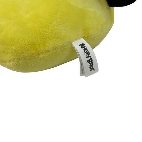 Angry Birds Chuck Charles NWT 7” Embroidered Stuffed Animal Plush 10 Years Toy - Picture 6 of 12